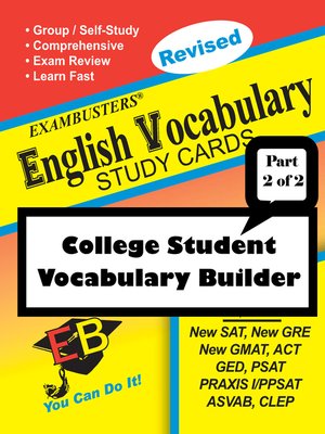 cover image of Exambusters College Student Vocabulary Builder: Part 2 of 2